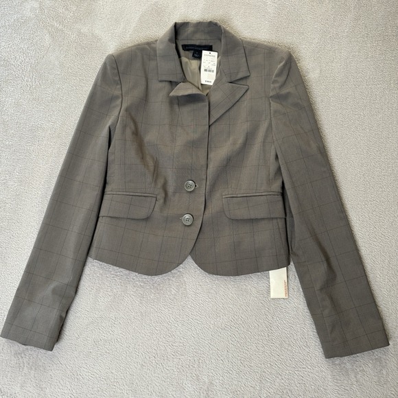 NWT Express Design Studio Women's Blazer Size 6 MSRP $148 Beige - Picture 1 of 6